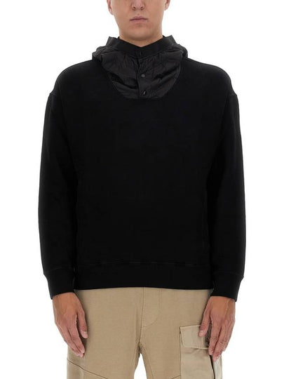 Pelpa Garment Dye Hoodie Black - TEN C - BALAAN 2