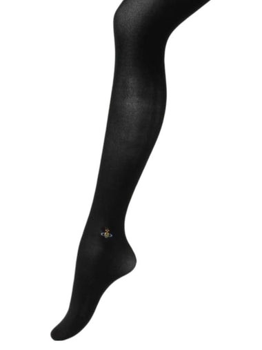 ORB Logo Stockings Black - VIVIENNE WESTWOOD - BALAAN 1