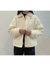 Fleece Jacket FB8708 113 Cream Ivory WOMENS L XL Asian Fit - NIKE - BALAAN 4