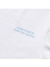 Slogan Print Short Sleeve T-Shirt White - SPORTY & RICH - BALAAN 4