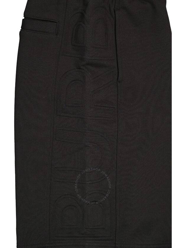 Men's Straight Bermuda Shorts Black - BURBERRY - BALAAN 4