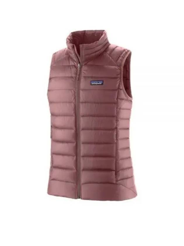 Logo Down Vest Mauve - PATAGONIA - BALAAN 2