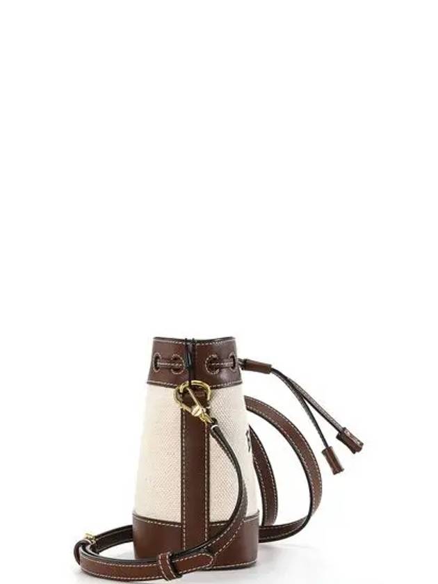 Mini Cleo Bucket Bag Beige - BALLY - BALAAN 3