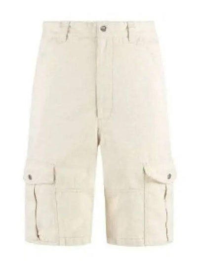 Jemuel Cargo Shorts Ecru - ISABEL MARANT - BALAAN 2