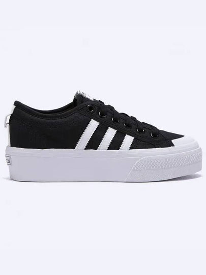 Nizza Platform Low Top Sneakers Black - ADIDAS - BALAAN 2