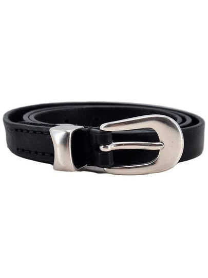 Men's 2cm Leather Belt Black - OUR LEGACY - BALAAN 2