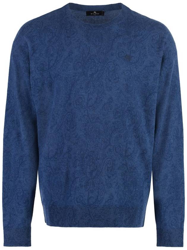 Sweater 1N9659607 200 BLUE - ETRO - BALAAN 2