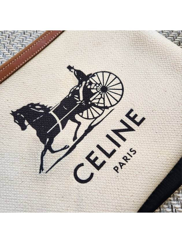 carriage strap clutch bag - CELINE - BALAAN 2