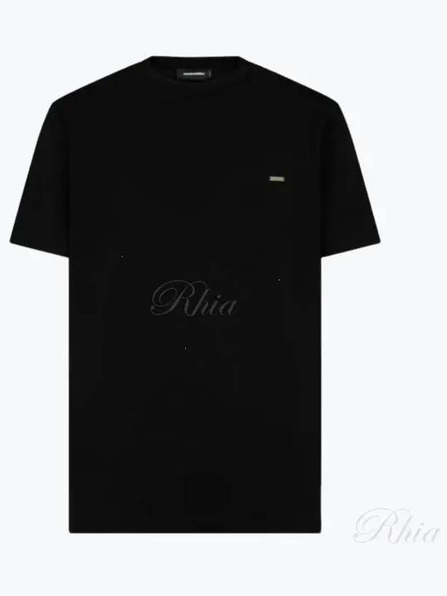 Cool Fit Short Sleeve T-Shirt Black - DSQUARED2 - BALAAN 2