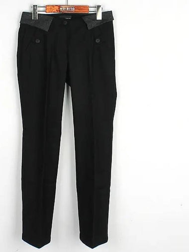 Smith Market used luxury goods Armani black pants women s clothing - GIORGIO ARMANI - BALAAN 1