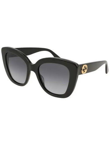 Eyewear Logo Embellished Sunglasses Black - GUCCI - BALAAN 1