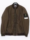 Garment Dyed Crinkle Reps Jacket Khaki - STONE ISLAND - BALAAN 4