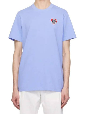 logo patch short sleeve t shirt 8C00021 8390T 71B - MONCLER - BALAAN 1