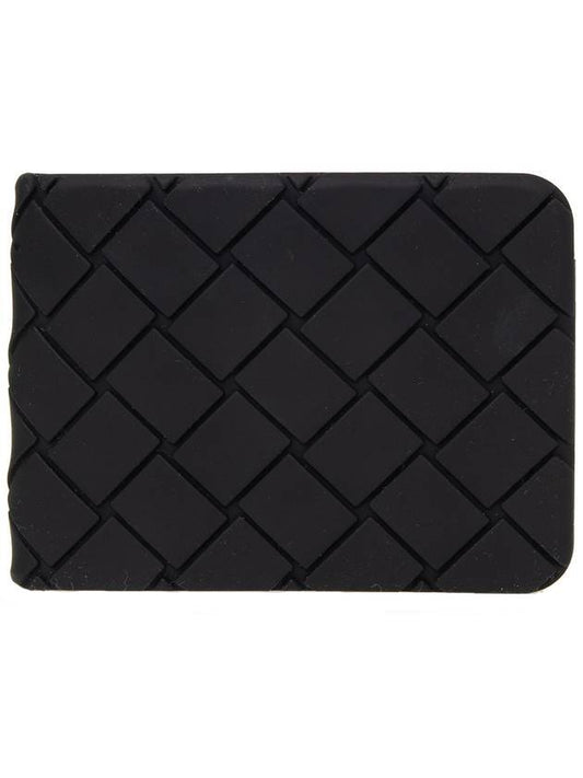 Intrecciato Iconic Bicycle Wallet Black - BOTTEGA VENETA - BALAAN.