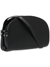 Demi Lune Half Moon Cross Bag Black - A.P.C. - BALAAN 5