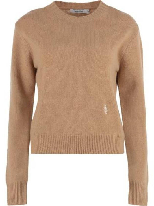 Sweater CR731CA CAMEL brown - SPORTY & RICH - BALAAN 1
