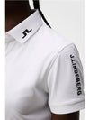 Women's Tour Tech Golf Polo White - J.LINDEBERG - BALAAN 4