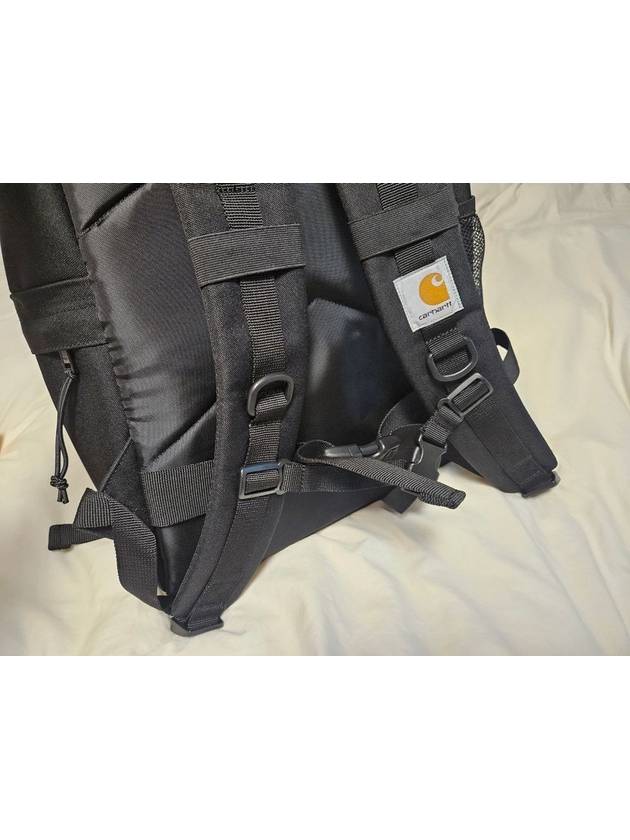 Kickflip Recycled Polyester Canvas Backpack Black - CARHARTT WIP - BALAAN 7