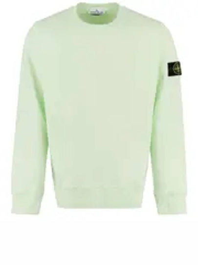 Wappen Patch Crew Neck Sweatshirt Green - STONE ISLAND - BALAAN 2