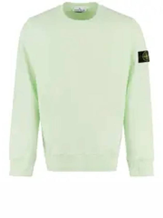 Wappen Patch Crew Neck Sweatshirt Green - STONE ISLAND - BALAAN 2