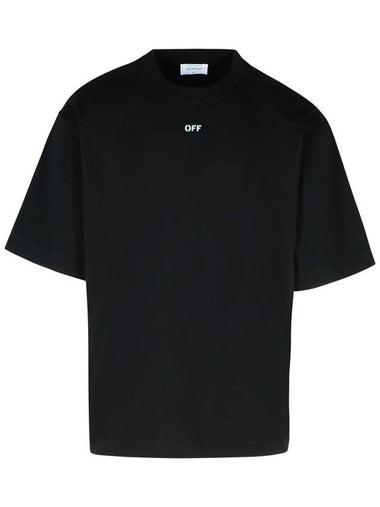 Off-White 'Vibe Arrow' Black Cotton T-Shirt - OFF WHITE - BALAAN 1