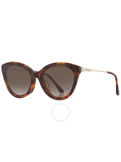 Jimmy Choo Brown Gradient Cat Eye Ladies Sunglasses VIC/F/SK 0086/HA 64 - JIMMY CHOO - BALAAN 2