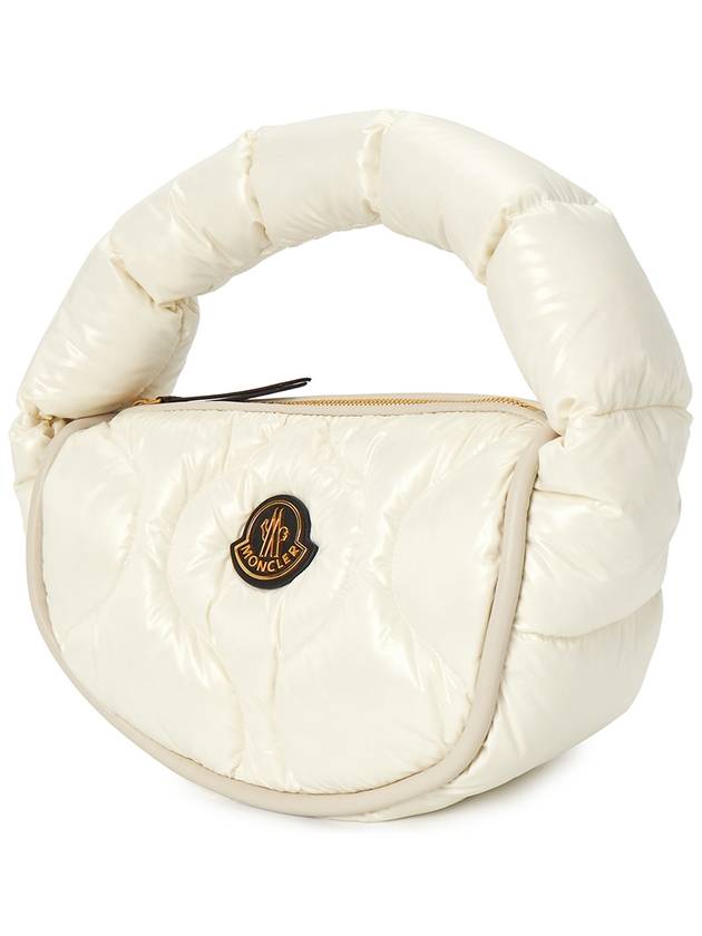 Delilah Hobo Shoulder Bag White - MONCLER - BALAAN 3