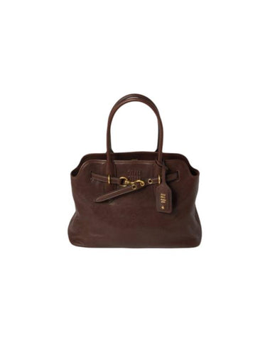 Aventure Nappa Leather Bag 5BG291 2BBL F0NB - MIU MIU - BALAAN 1