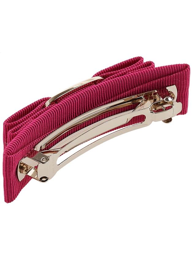 Ferragamo Women's Vara Hair Clip 34 2019 FANDANGO PINK 0759762 - SALVATORE FERRAGAMO - BALAAN 4