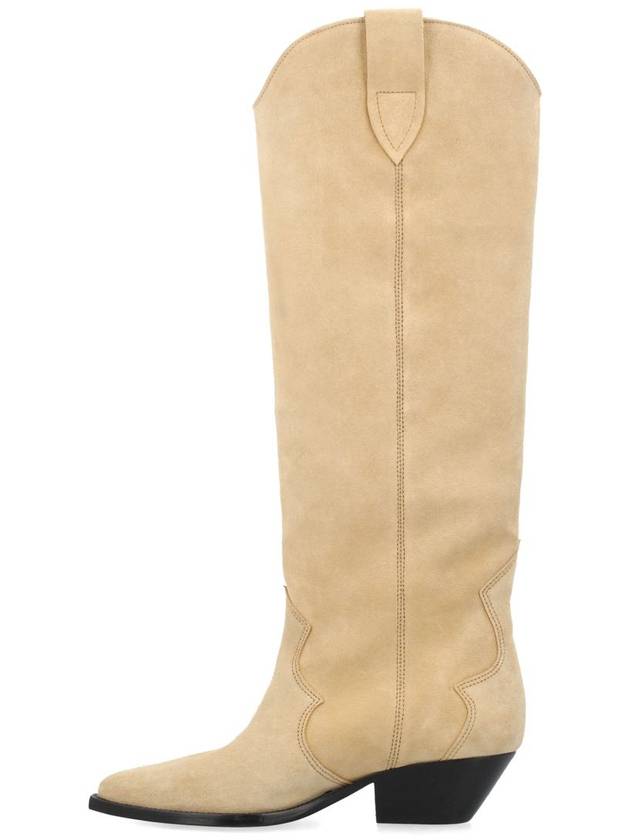 Denby suede long boots beige - ISABEL MARANT - BALAAN 4