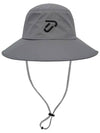 Unisex Wide Bucket Hat IPU4ACP304 GY - IJP DESIGN - BALAAN 2