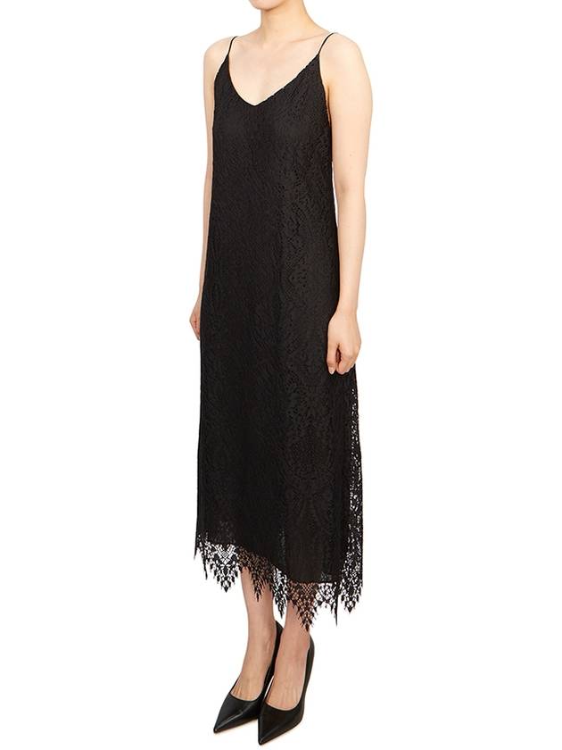 Women s Sleeveless Long Dress 4EVA36 V08017 999 - VANESSA BRUNO - BALAAN 3