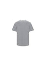 Men's Side Slit Relaxed Short Sleeve T-Shirt Light Grey - THOM BROWNE - BALAAN 3