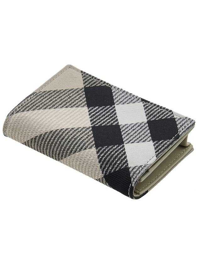 Check Pattern Card Wallet Beige - BURBERRY - BALAAN 5