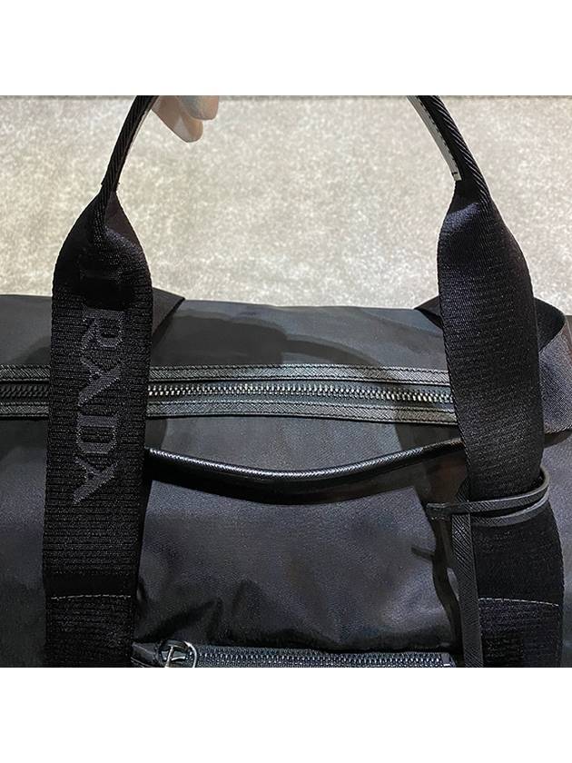 Re-Nylon Saffiano Duffel Bag Black - PRADA - BALAAN 10