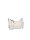 Re-Edition 2005 Padded Nappa Leather Shoulder Bag White - PRADA - BALAAN 1