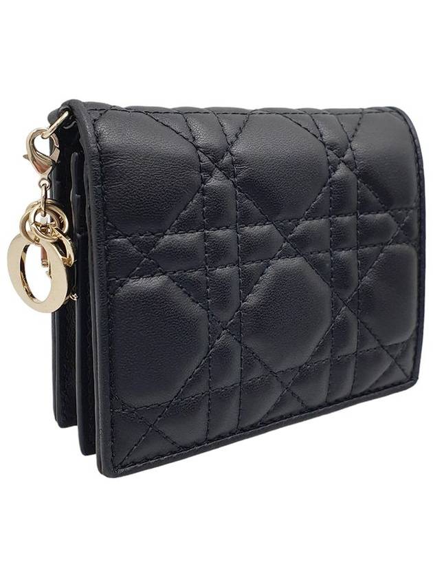 Women s S0178ONMJ M900 Black Lambskin Lady Mini Wallet - DIOR - BALAAN 2