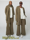 Muffler Long Cardigan Khaki - ATHPLATFORM - BALAAN 4