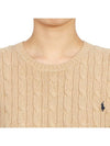 Kids Cable Knit 323702674057 NEW CAMEL Adults can wear - POLO RALPH LAUREN - BALAAN 5