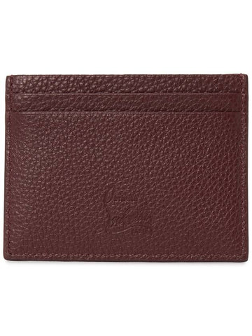 Kios Card Wallet Red - CHRISTIAN LOUBOUTIN - BALAAN 3