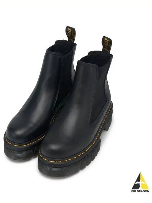 Audric Nappa Leather Chelsea Boots Black - DR. MARTENS - BALAAN 2