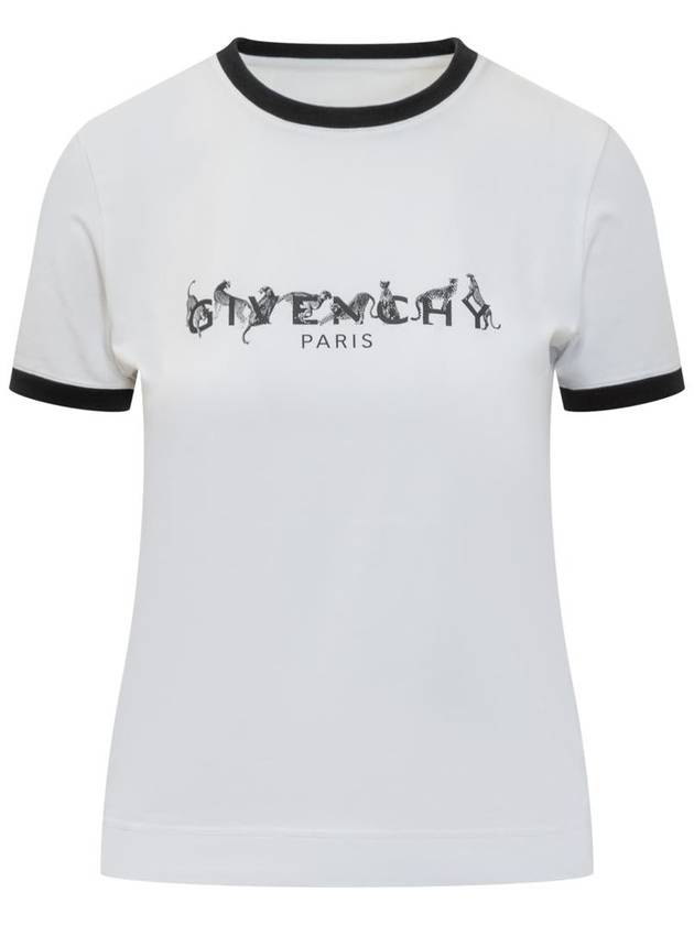 Givenchy Ringer T-Shirt - GIVENCHY - BALAAN 1