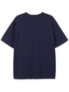 CHI CHI Overfit Short Sleeve TShirt VNDTS243 Navy - VANN WORKS - BALAAN 3