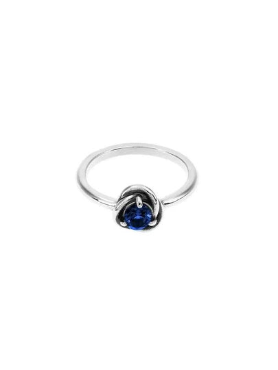 Blue Birthstone Eternity Circle Ring Silver - PANDORA - BALAAN 2