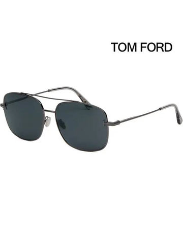 Sunglasses TF1144K 08A Metal Frame Two Bridge Overfit Boeing Asian Fit - TOM FORD - BALAAN 1