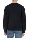 Rufus Embroidery Logo Sweatshirt Black - A.P.C. - BALAAN 5