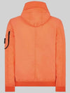 Men's Wappen Patch Naslan Watro Hooded Jacket Orange - STONE ISLAND - BALAAN 3