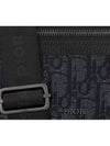 Rider 2 0 Zipper Messenger Bag Black Dior Oblique - DIOR - BALAAN 6