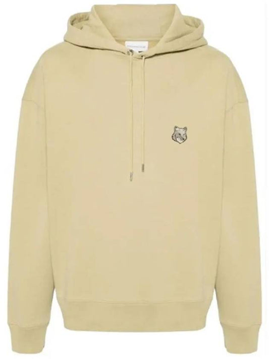 Bold Fox Head Patch Oversize Hoodie Green - MAISON KITSUNE - BALAAN 2