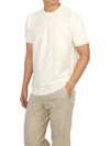 Men s short sleeve knit D1Z100L 120 - DRUMOHR - BALAAN 4